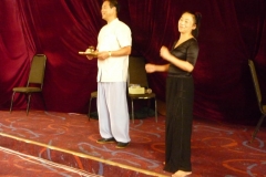 Maître Ke Wen avec Maître Yu Ding Hai