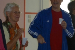 Ingrid avec Maître Hu Xiaofei