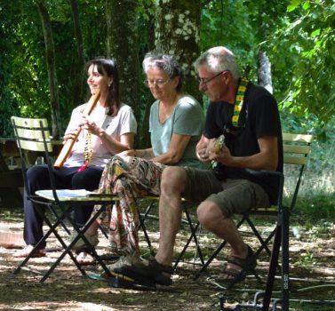 Duo de musiciens :Stéphanie et Denis