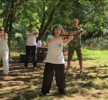 Vidéo : Pratique du bâton lors des 15 ans de l’association